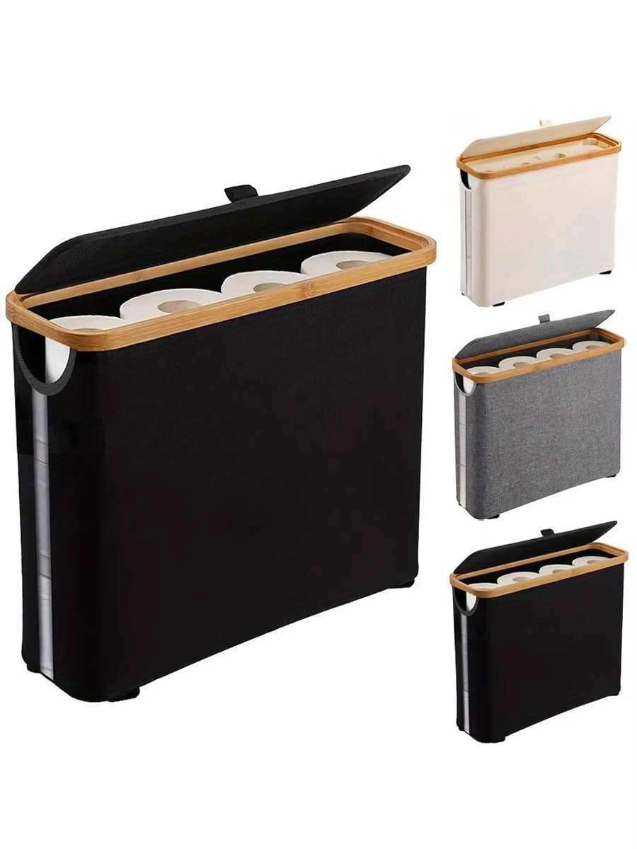 Porte-Papier Toilette Bohème avec Rangement