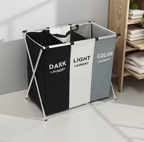 Panier à Linge Pliable Grande Capacité en Tissu Oxford Imperméable