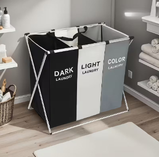 Panier à Linge Pliable Grande Capacité en Tissu Oxford Imperméable