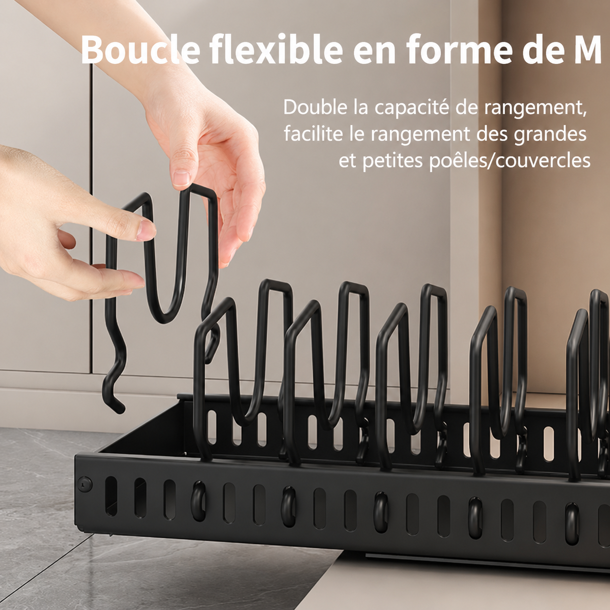 Lot 2 Organisateurs Coulissants Couvercles