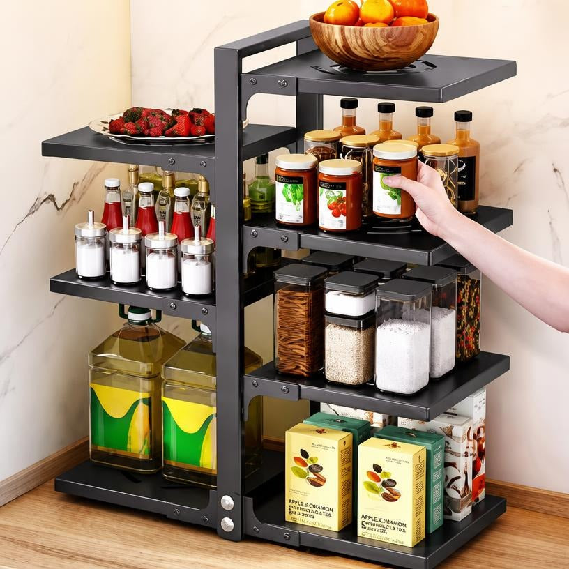 Rack À Casseroles Réglable 4 Niveaux