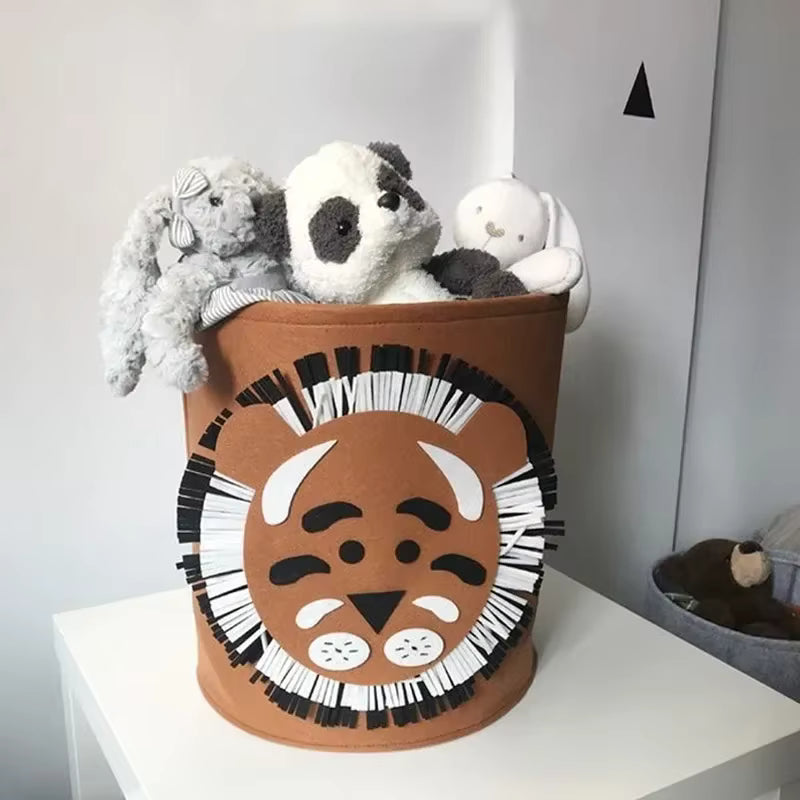 Panier de Rangement Enfant Pliable – Motifs Animaux
