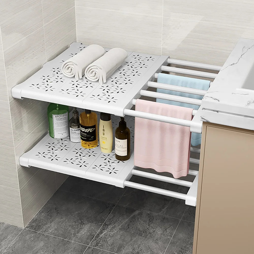 Séparateur Extensible de Rangement – Organisation Sans Perçage