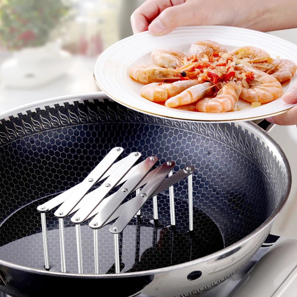 Range-Couvercles Rétractable en Inox