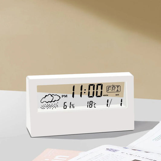 Thermo-Hygrometer Clock, Creative Weather Display