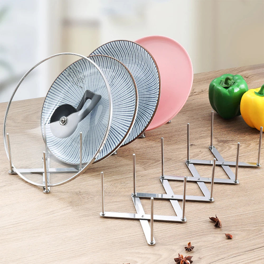 Range-Couvercles Rétractable en Inox