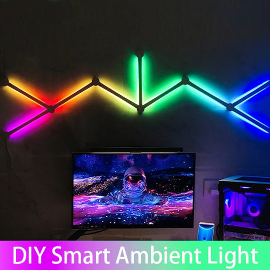 RGB Smart Wall Light Voice Control Lamp for Esports Room