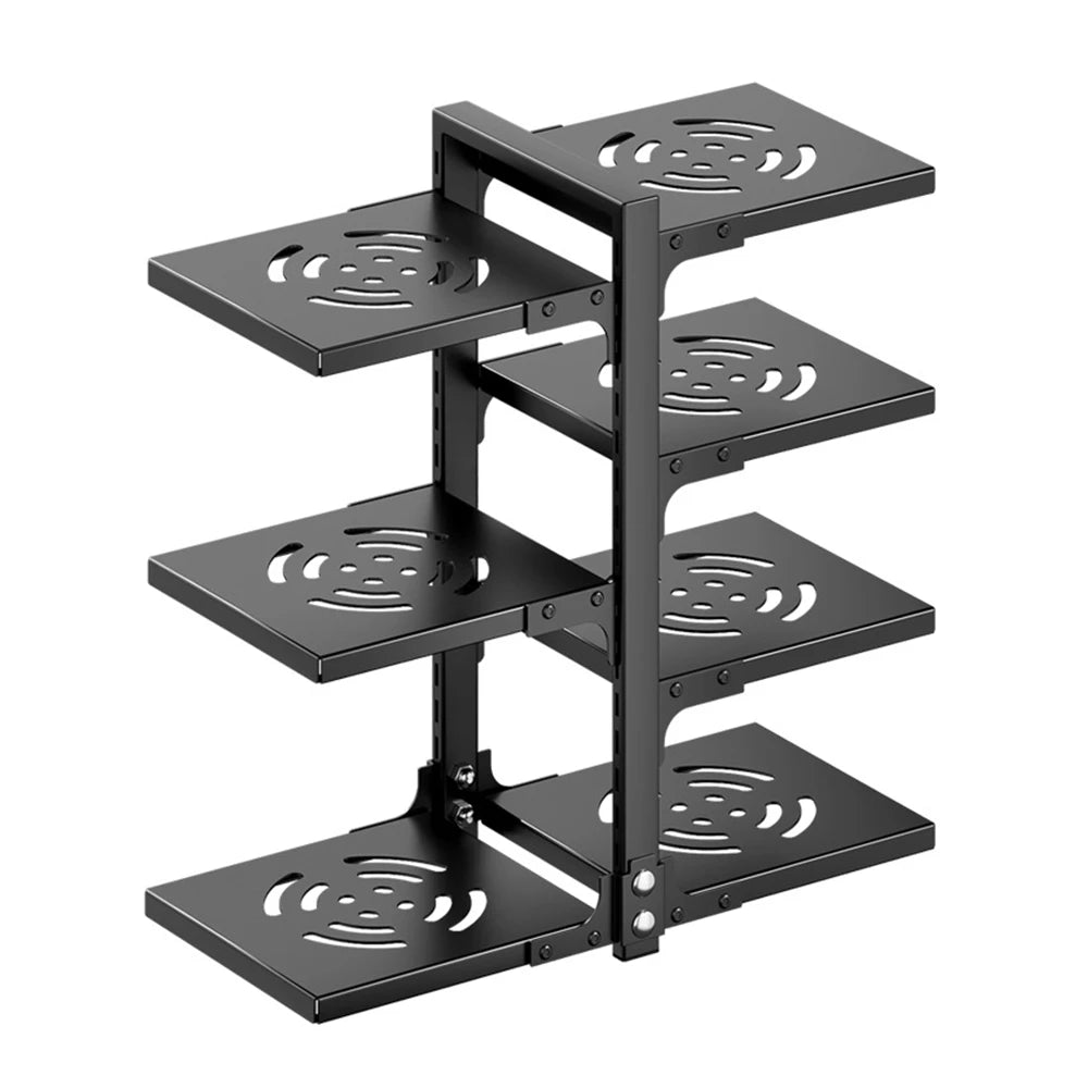Rack À Casseroles Réglable 4 Niveaux
