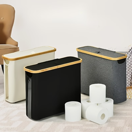 Porte-Papier Toilette Bohème avec Rangement