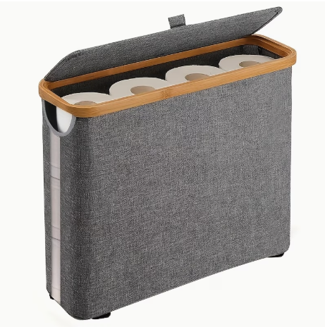 Porte-Papier Toilette Bohème avec Rangement