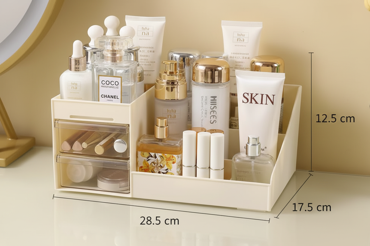 Organisateur de Maquillage & Parfums avec Tiroir