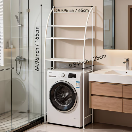 Étagère WC 3 Niveaux — Design Voilier