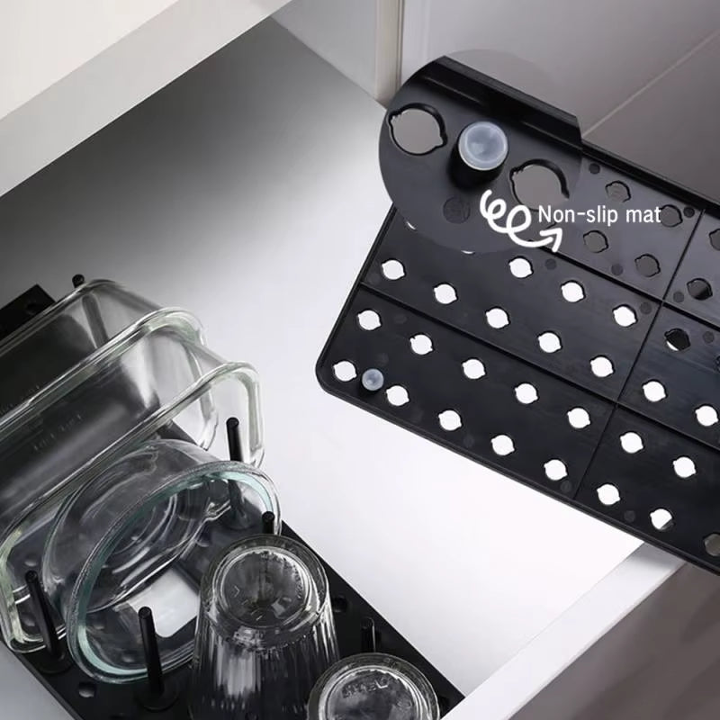 Égouttoir Évier Extensible – Support de cuisine multifonction
