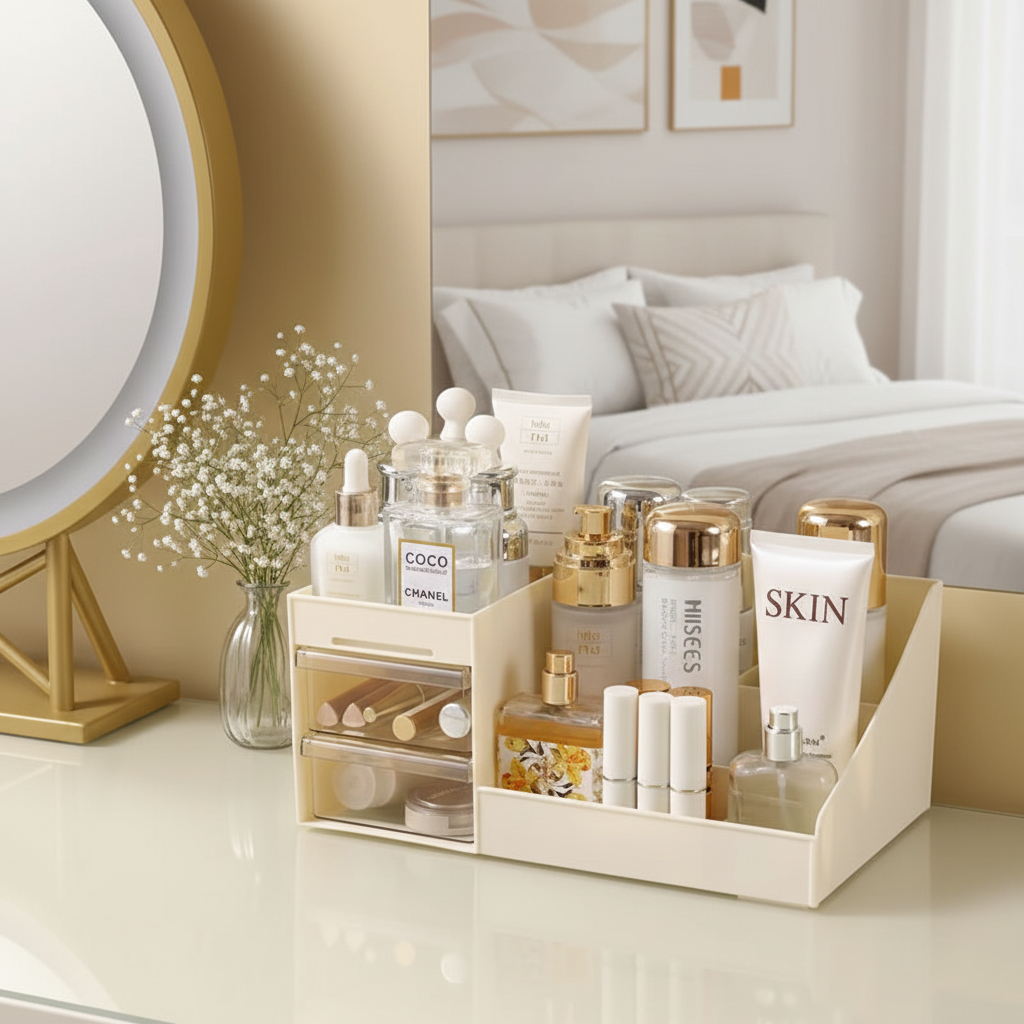 Organisateur de Maquillage & Parfums avec Tiroir